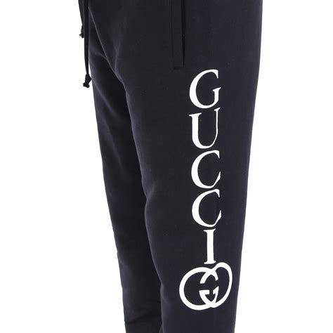 gucci sweatpants white fluffy|brand new gucci sweatpants.